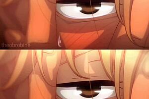 vanilla sex vs futanari cumshots in 2d animation compilation