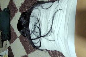 i fuck my latina friend doggystyle in bedroom creampie