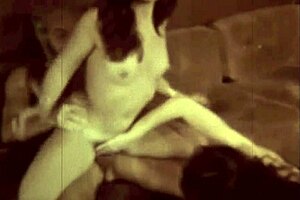 exploring vintage threesomes with an old man in antique settings