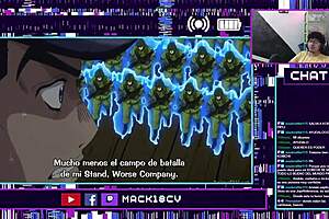 Jojo's bizarre adventure the animation part 4 chapters 3-4.