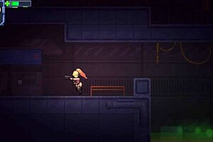 Zetria Fucks Alien Monster Cock in Hentai Game to Heal Herself