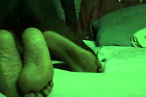 She woke up while my big black cock was deep in her pussy! What a surprise!