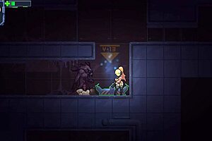 Zetria Fucks Alien Monster Cock in Hentai Game to Heal Herself