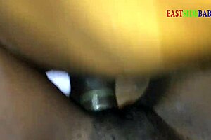 Ebony Hotel Cleaner Nailed by Amateur BBC During Room Service!