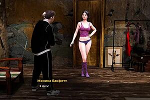 i ripped clothes and licked nipples in this lesbian gameplay episode