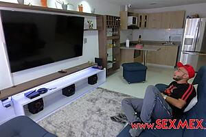 Kourtney Love as Vengeful Stepsister Delivers Hot Latina Blowjob Revenge