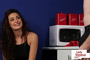 Cute Babe Spreads Legs