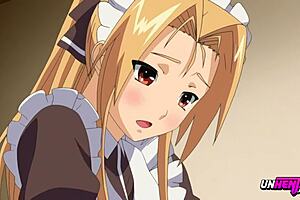 Teen maid gets punished hentai!