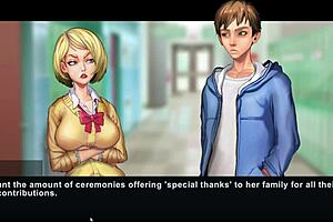 Student with big tits seduces teacher in Taffy Tales Part 4 anime