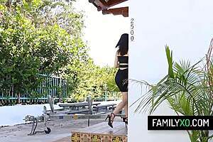 slutty stepsister hailey little 18+ enjoys riding her stepbrothers cock