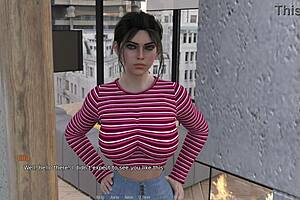 surprise handjob after shower with a perfect body waiting