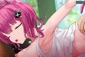 nyan girl scene, enjoy the hentai fun with me