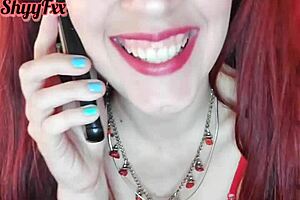 Shyyfxx tu novia pelirroja infiel se coge a su mejor amigo cuckold joi