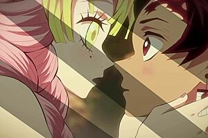 What happens when Mitsuri and Tanjiro dive into steamy hentai action?