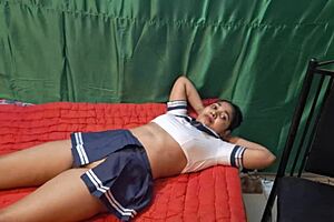 Sexy Asian Couple Hanif And Adori Share Emotional Love Through Rough Sex At Home