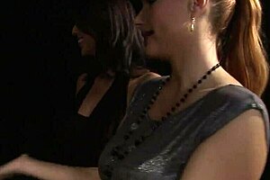 Ginger Lezdom Spanks and Humiliates Submissive Babe!