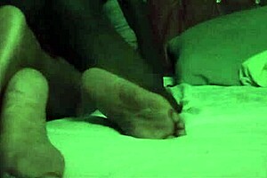 She woke up while my big black cock was deep in her pussy! What a surprise!