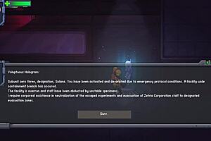 Zetria Fucks Alien Monster Cock in Hentai Game to Heal Herself