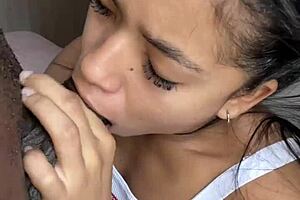 Sloppy Blowjob With Deep Throat By Amateur Couple