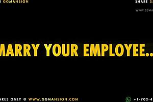 in the mansion, the blonde babe gives a blowjob to the black-haired latina, using toys for lesbian pleasure