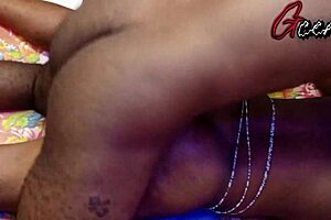 My pastor's daughter in a homemade backyard scene