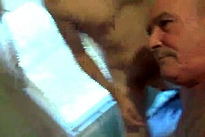 Scott fucks mouth like pussy in intense session