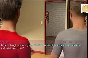 A Wife and Stepmother Shows Big Tits in Erotic Homemade Blonde Action