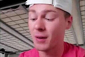 18yo baseball player experiences his first encounter with a white girl