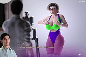 apocalust - perfect huge natural tits on this perfect very sexy mature stepmom with amazing curves - 3d hentai anime porn games