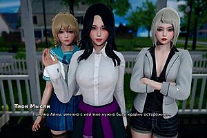 redhead with big tits gets fucked by her bully in this cartoon