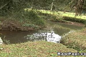 Extremely Latino Gay Couple Sharing Intimate Moments