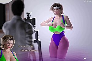 apocalust - perfect huge natural tits on this perfect very sexy mature stepmom with amazing curves - 3d hentai anime porn games
