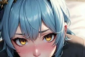 3D animated couple creatively masturbating pussy with ASMR sounds in AI porn.