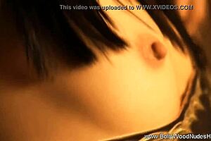 happy brunette dances nude clothes ripped off in oriental setting