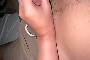 Curvy bottom twink fights to suck my dick in the dorm.