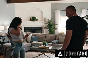 Dude, pure taboo pervert tricks desperate teacher Sarah Arabic into rough sex! 😱