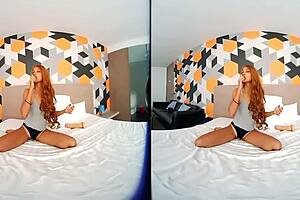 Fat Guy Masturbates With Dildo In 3D VR