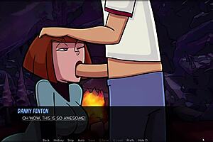 Maddie Fenton asks, 'Want to see anal with Danny Phantom?'