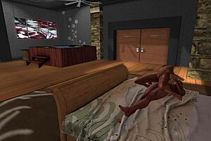 Dinner with the stepsister turns into a blonde threesome with blowjobs and assfucking.