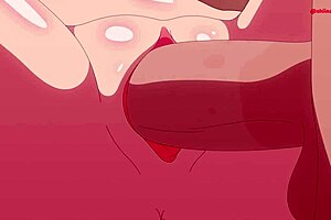 Suguha's big breasts bounce in ecchi fun. Anime hentai action heats up in 1080p.