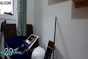 Want to ride my big cock in her ass?