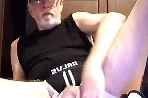 thomas odea is in this gay porn scene, showing off his big cock and using toys.