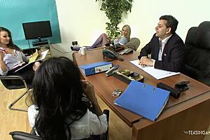 Hey, naughty girls masturbate in front of us! 😏