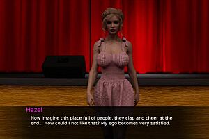 nursing amateur back to pleasure in homemade 3d scene 😊