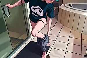 The emo babe, submissive and sexy, takes a big black cock to pay her rent in this fetish scene.