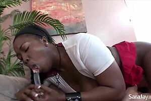 Sara Jay shows her big tits in lingerie 😍