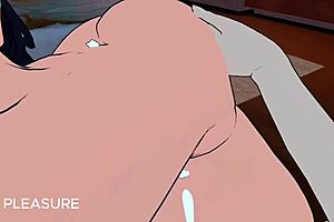 Experienced Milf Mom Licks and Blows in VR, Then Doggystyle Fucks with Dildo for Wet Pussy Cumshot