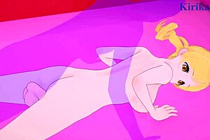 mami tomoe and ashley taylor intense sex in puella magi madoka magica magia record hentai