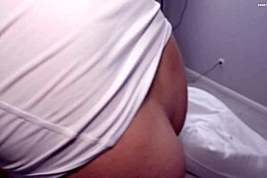 my shameless stepsister screws random guy beside me. he's eyeing my bare ass!