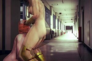 Black Widow, Wonder Woman, Harley Quinn Lick And Blowjob Futanari Cum!